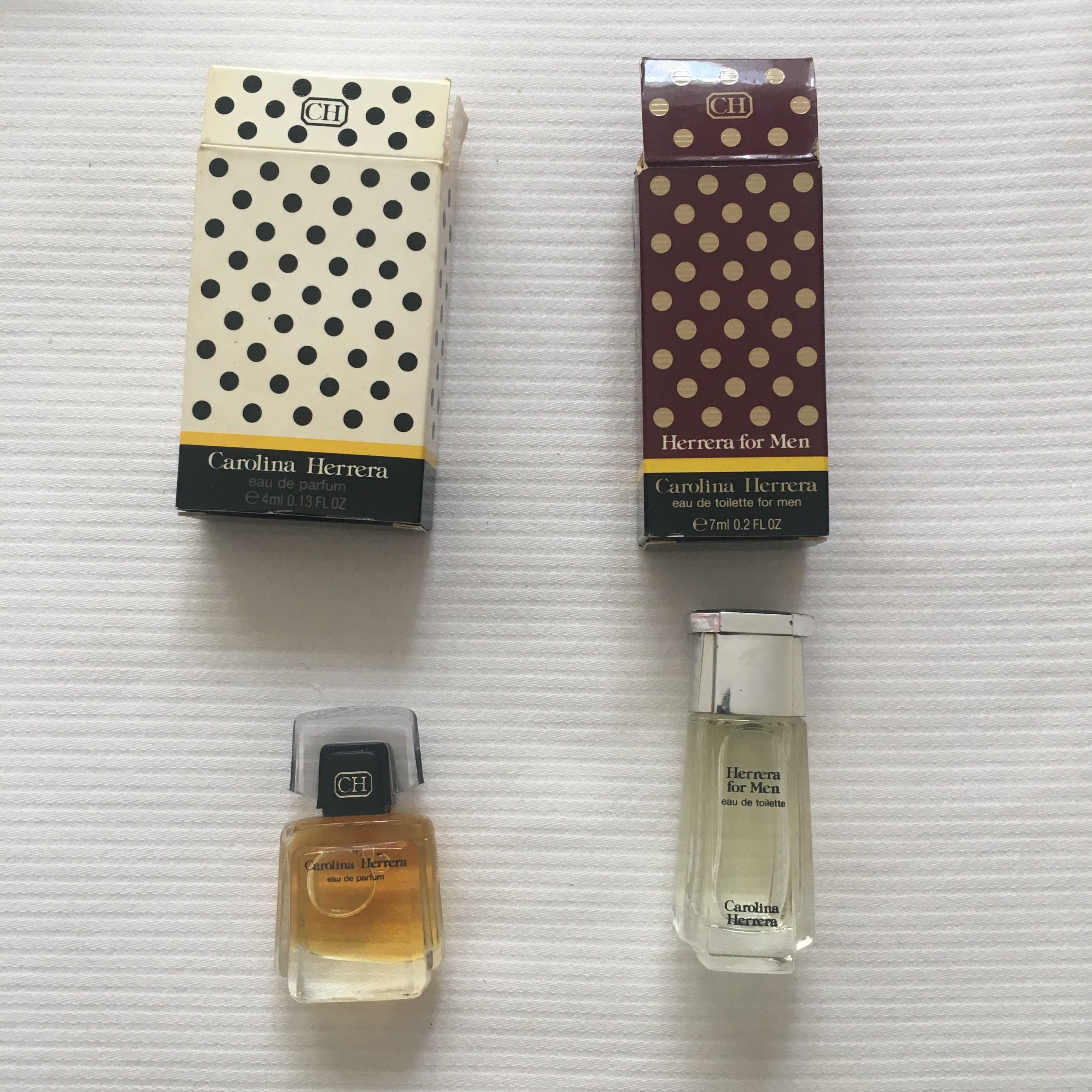 Várias miniaturas de perfume anos 80 RARAS,cheias e impecáveis.