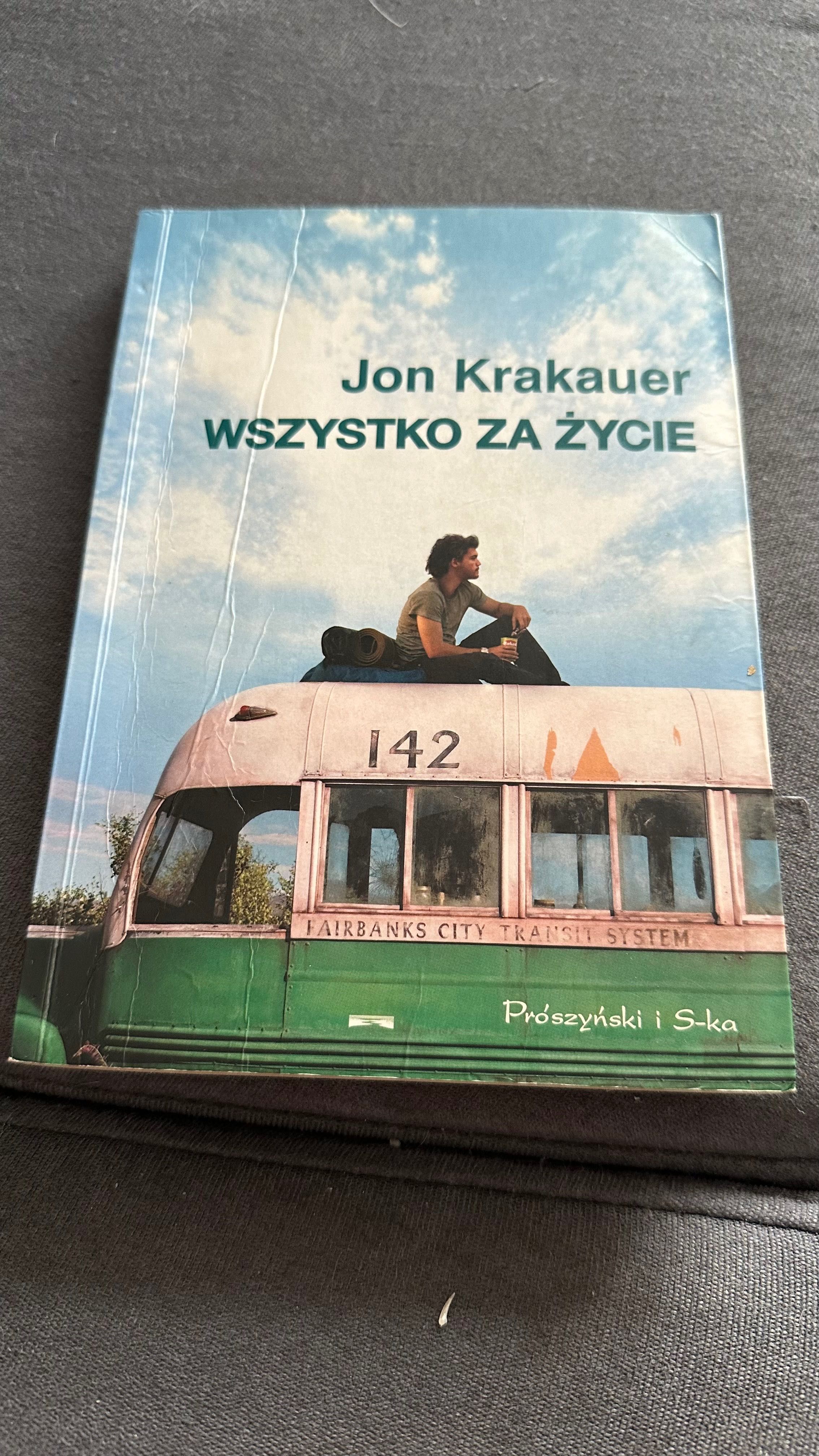 Książka - Jon Krakauer - wszystko za życie