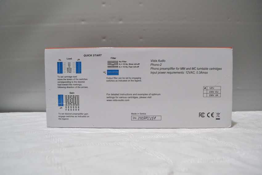 Фонокоректор Vista Audio Phono 2 mk 1