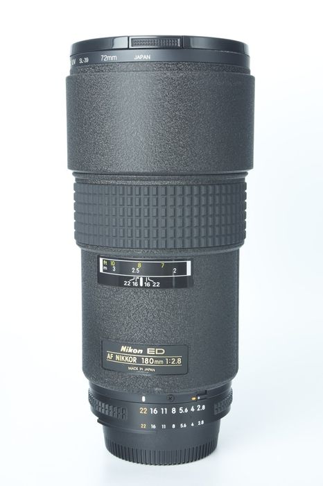 AF 180mm 2.8 ED Nikkor Nikon F FX DX +filtr +pokrowiec Gwar 23%VAT