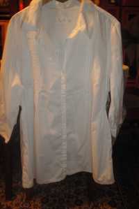 Bluzka biała koszulowa TCM roz,XL/XXL
