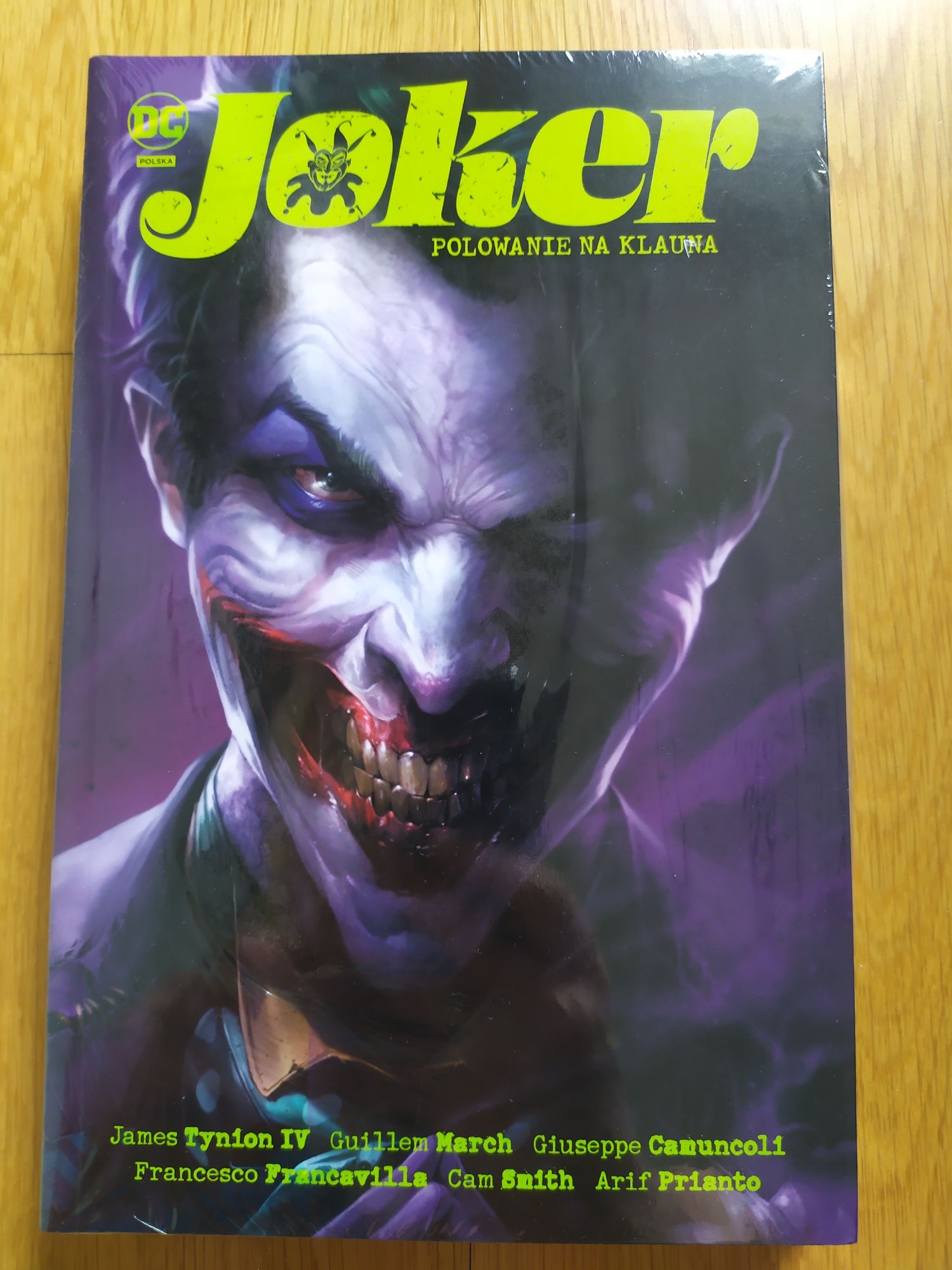 Joker. Polowanie na klauna, KOMIKS NOWY, FOLIA ! Na prezent !