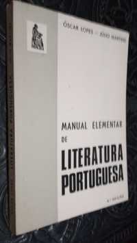 Manual elementar de Literatura Portuguesa 
238 páginas
1970