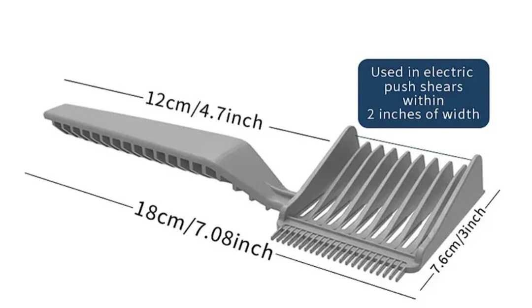 Барбер гребінець для стрижки