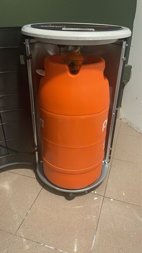 Aquecedor a Gás Hotspot Galp Preto 4000W