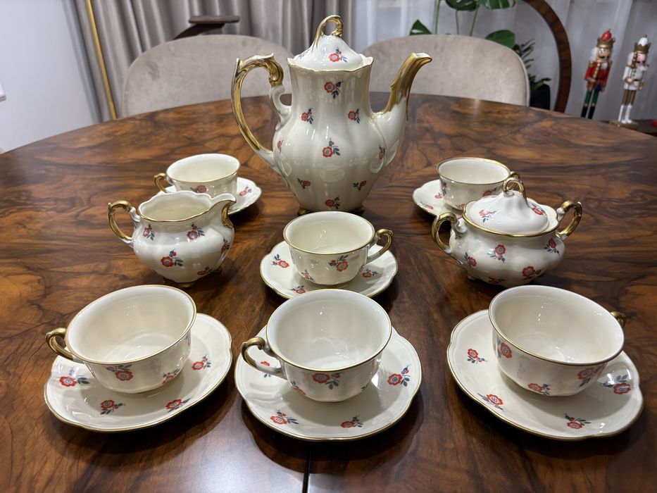 Ćmielów przedwojenny fason 520 dekor 6284