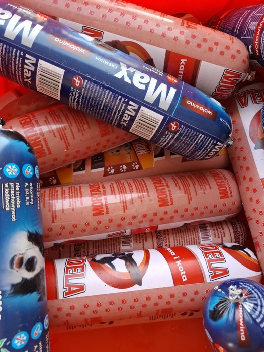 Karma mięso Kiełbasa baton psa kota