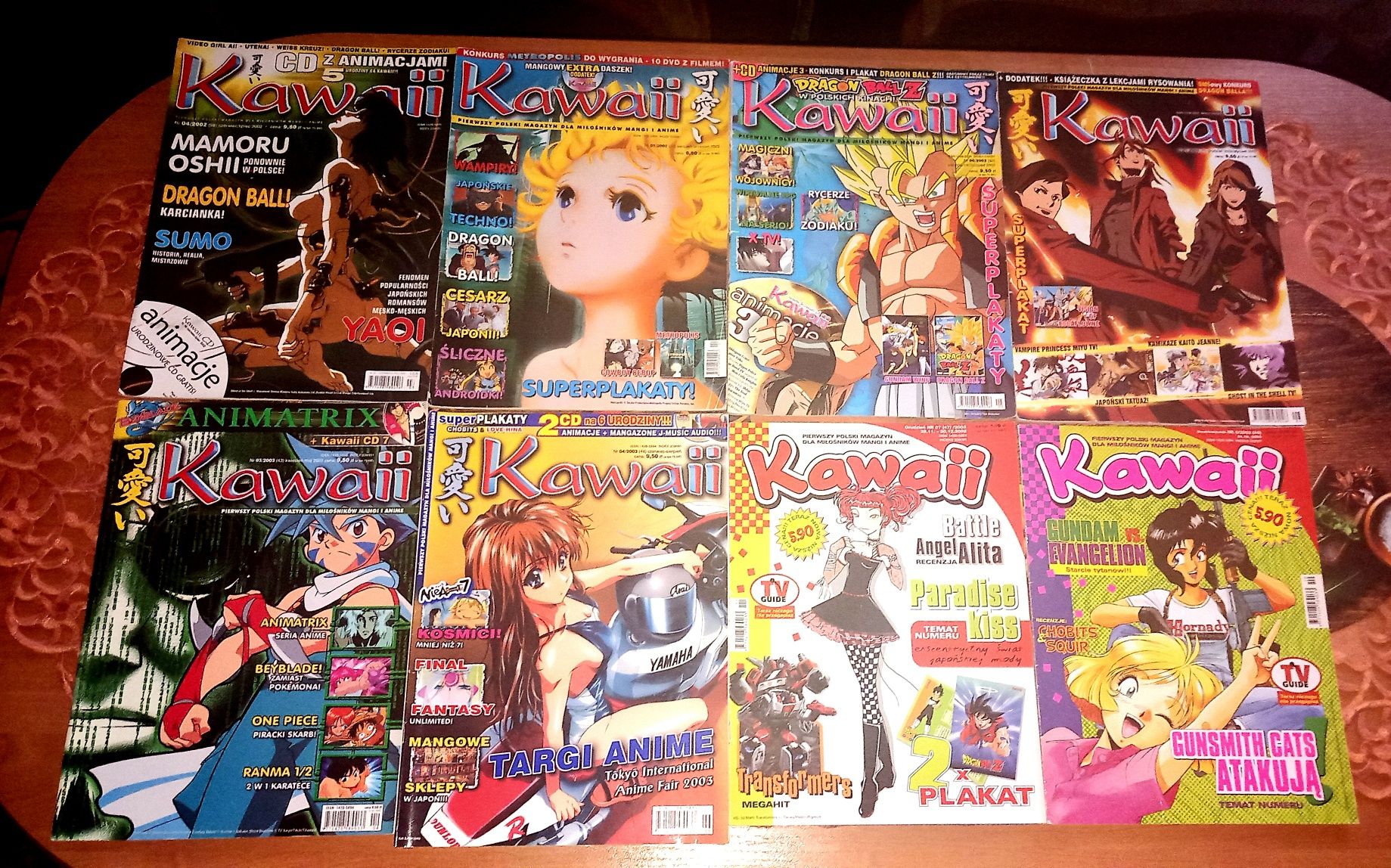 Magazyny czasopisma kawaii