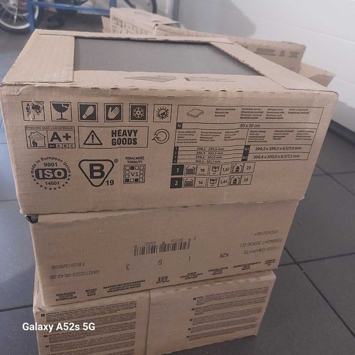 gres techniczny n500 graphite mat 30x30
