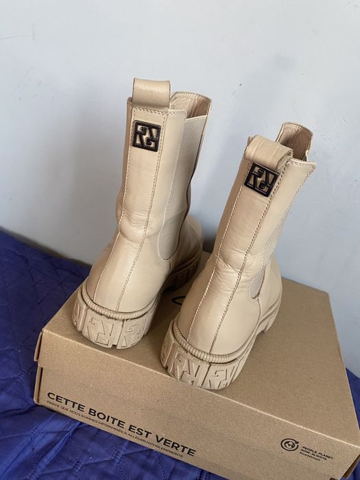 Wysokie botki, sztyblety, trapery Gino Rossi skóra naturalna roz. 38