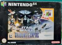 Jogo Nintendo 64 "Star Wars - Shadows Of The Empire"