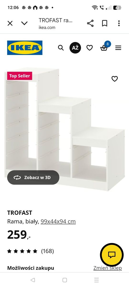 Regał szafka Ikea Trofast