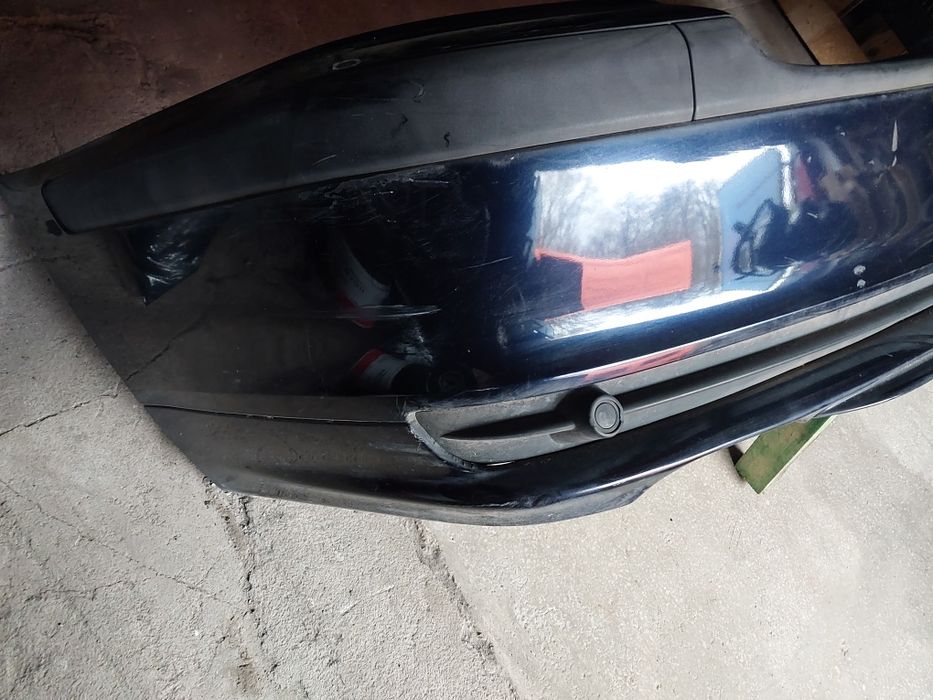 Bmw e 46 touring kombi orientblau tylny zderzak tył pdc niebieski