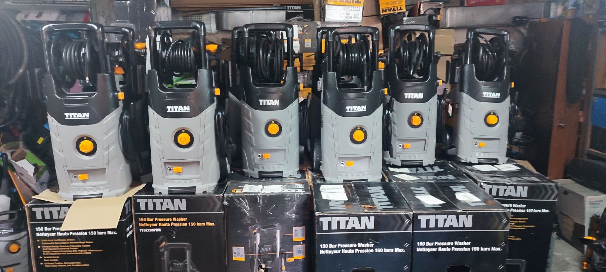 Мийка високого тиску. Titan 150 бар, 2200w