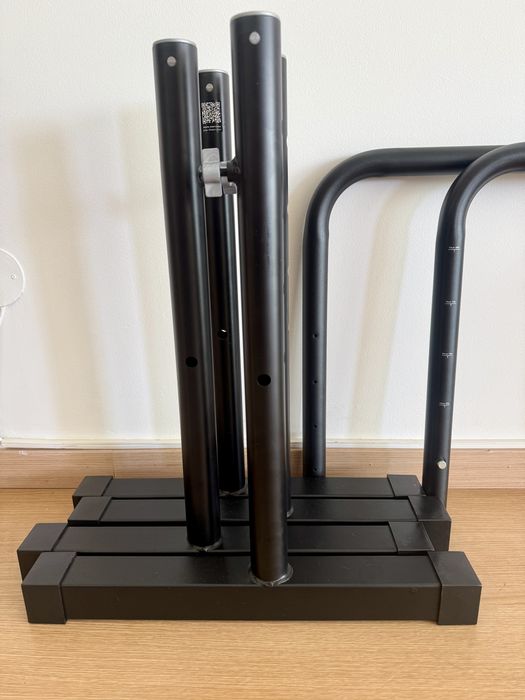 Barras de Fundos Ajustáveis ​​e Compactas Musculatura TS 100