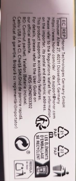 Honor 400 Smart 5g 4/128gb nowy