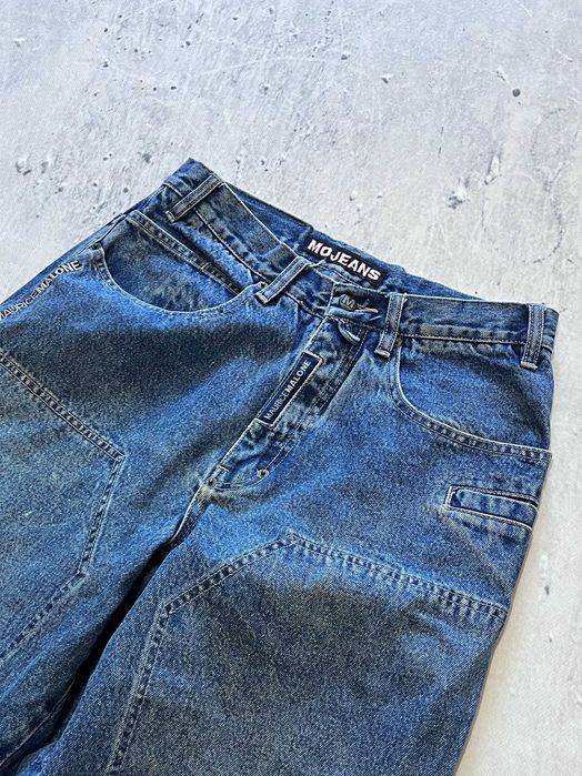 Szerokie spodnie jeansowe Mojeans Maurice Malone / baggy y2k denim