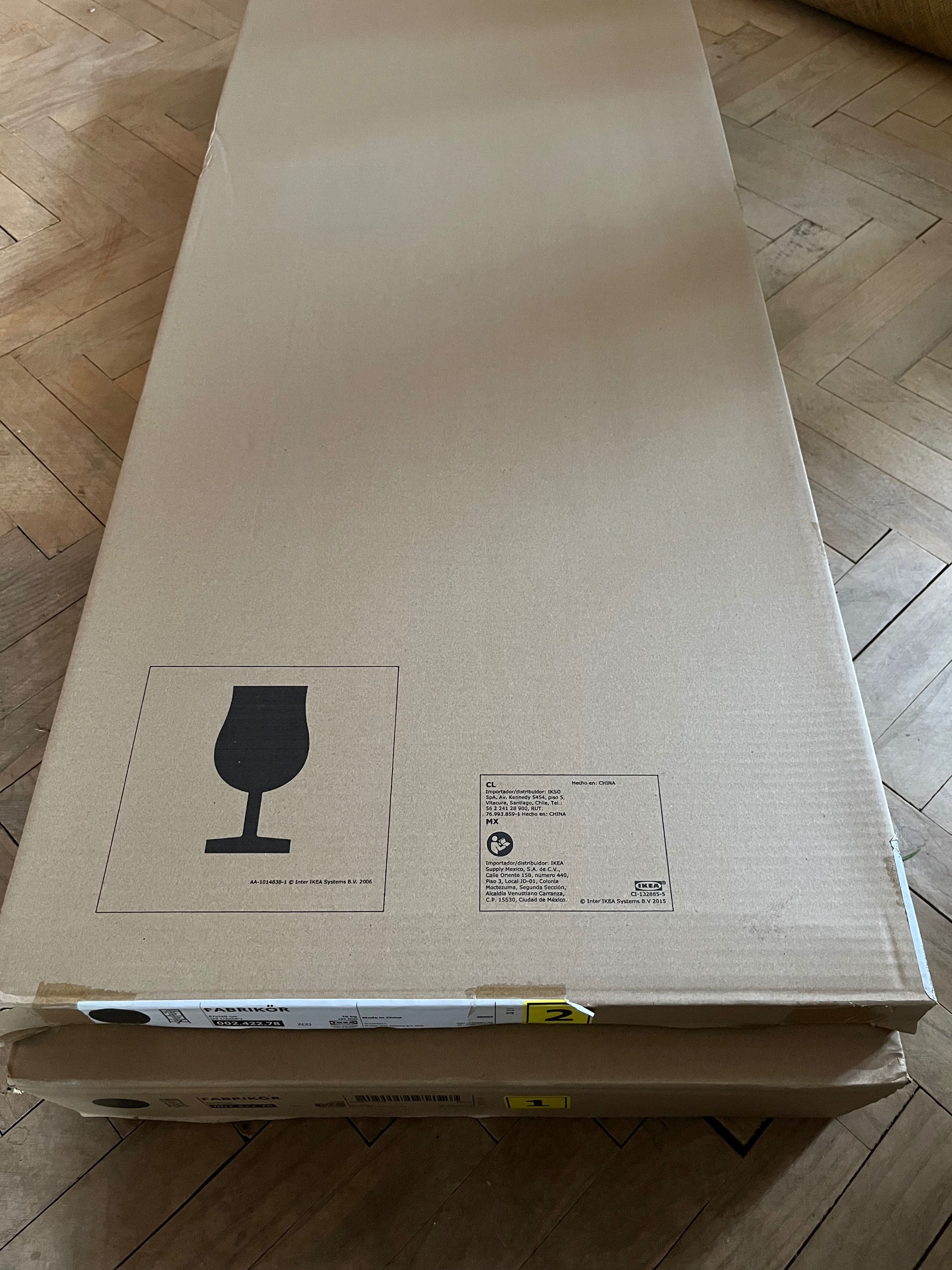 Ikea FABRIKÖR
Witryna, ciemnoszary, 57x150 cm