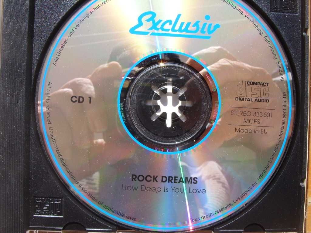 Rock CD; ROCK DREAMS ; CD 1 i 2,