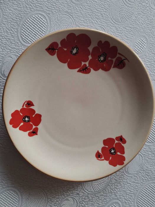 talerzyk czerwone maki Chodzież