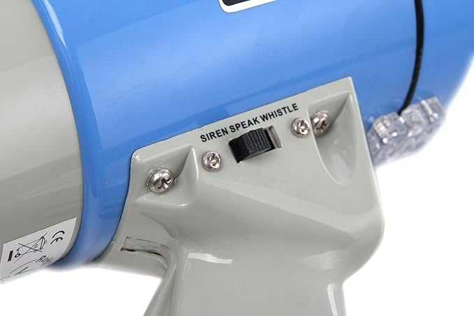 Megafon McGrey MP-200S, maks. 60 W, 1000 m