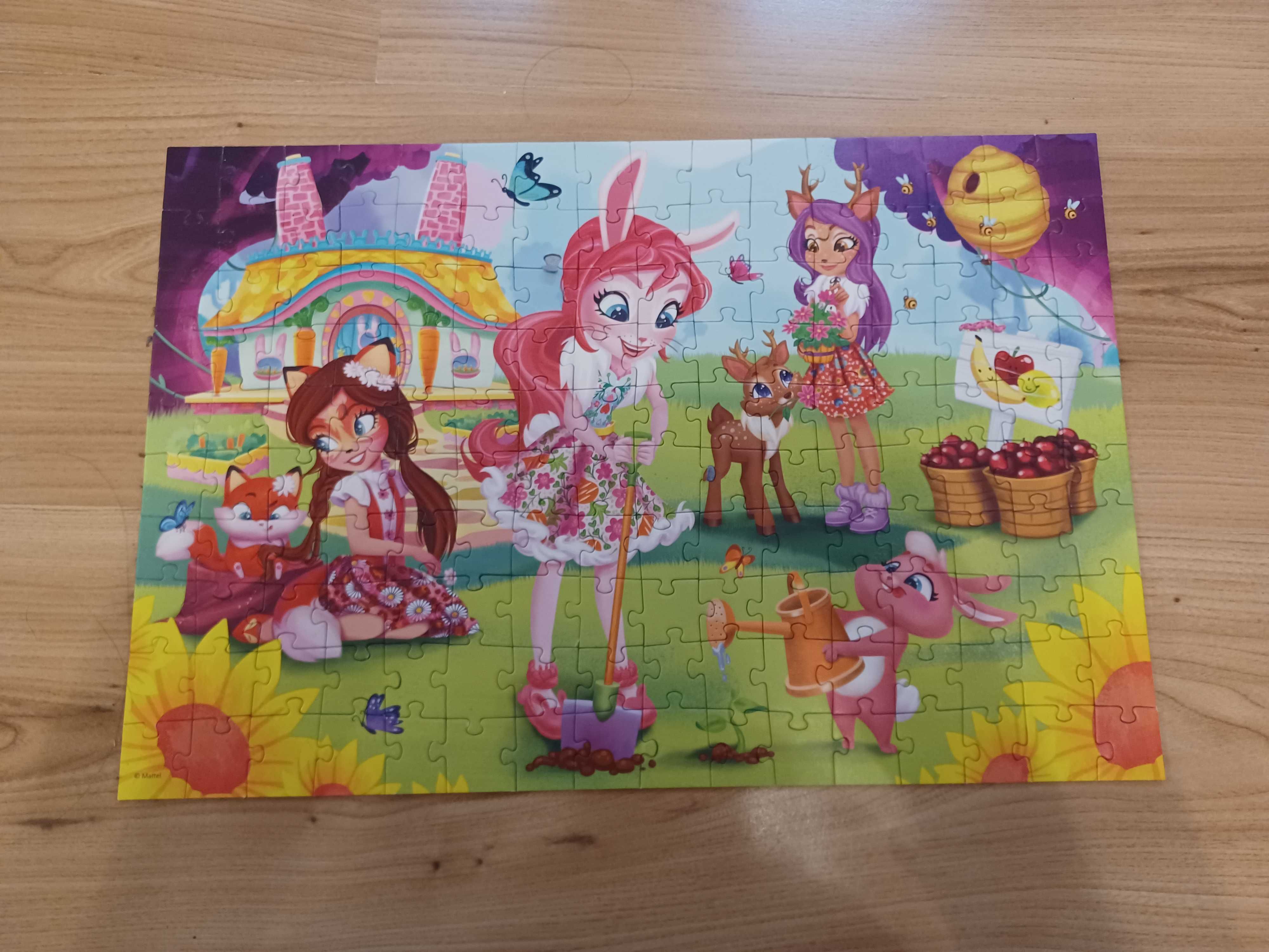 Puzzle Enchantimals i Królewna Śnieżka 160