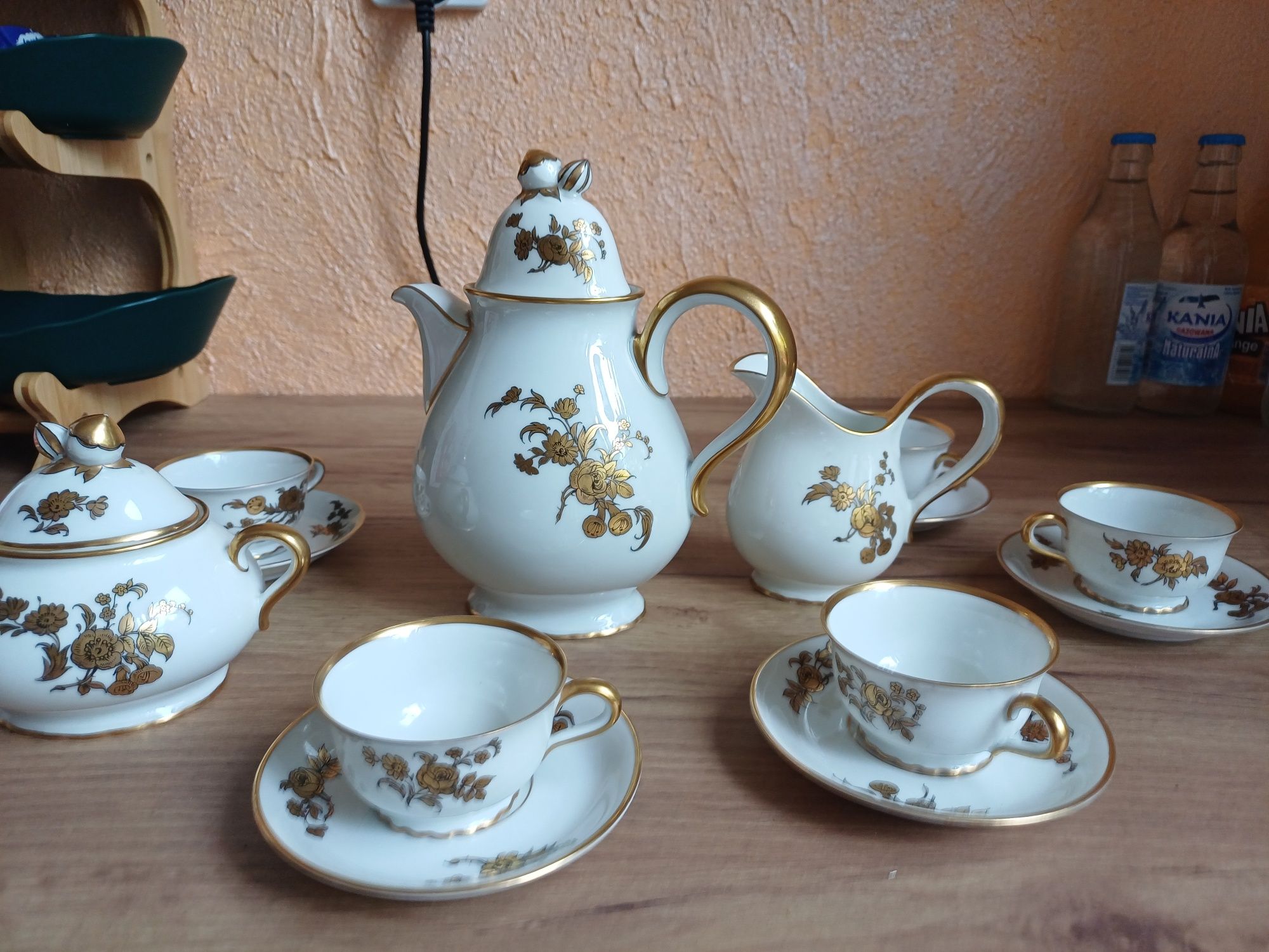 Hutschenreuther Bavaria Dowóz zestaw porcelana do kawy mocca mini stan