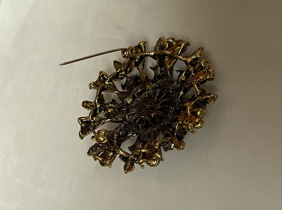 Редкая винтажная брошь