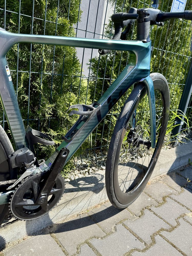 Giant Liv Enviliv Advanced 1 aero Sram AXS, kameleon, pomiar mocy