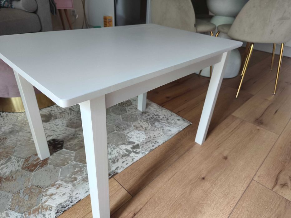 Drewniany stolik Ikea wysokość 50 cm