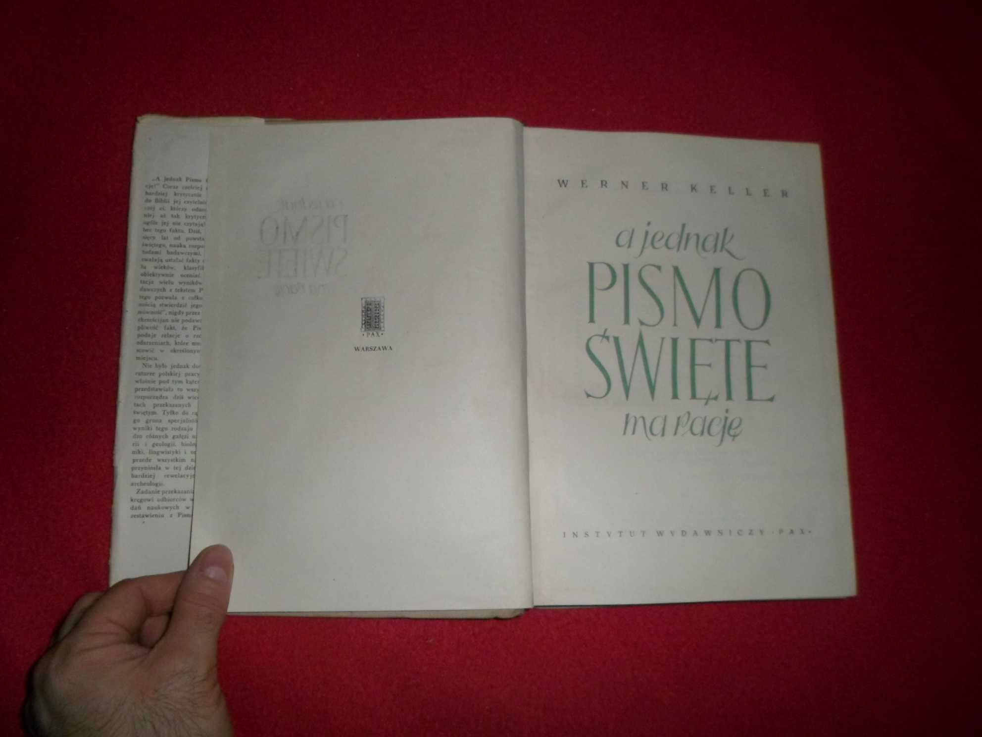 A jednak Pismo Święte ma rację - Werner Keller