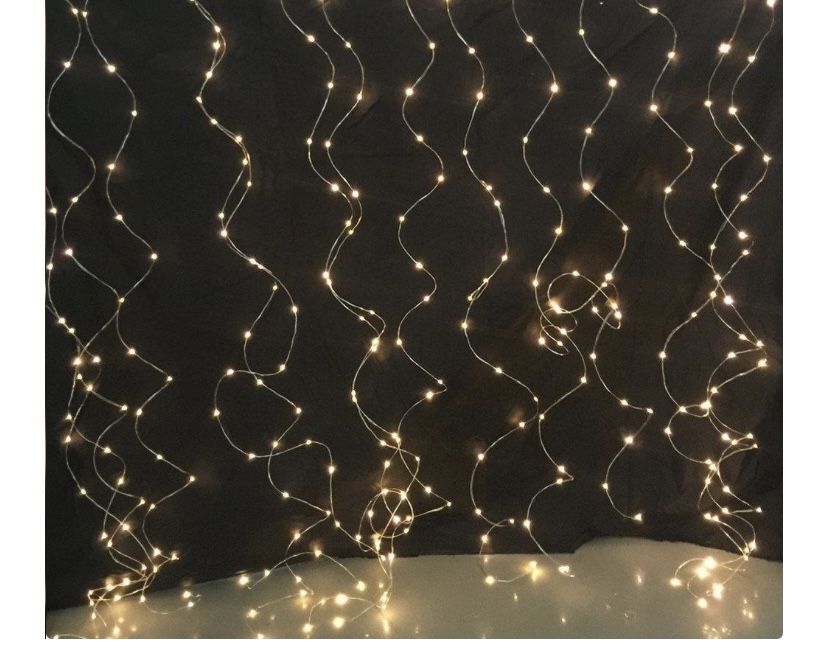 Гірлянда «Штора з крапель роси» від USB