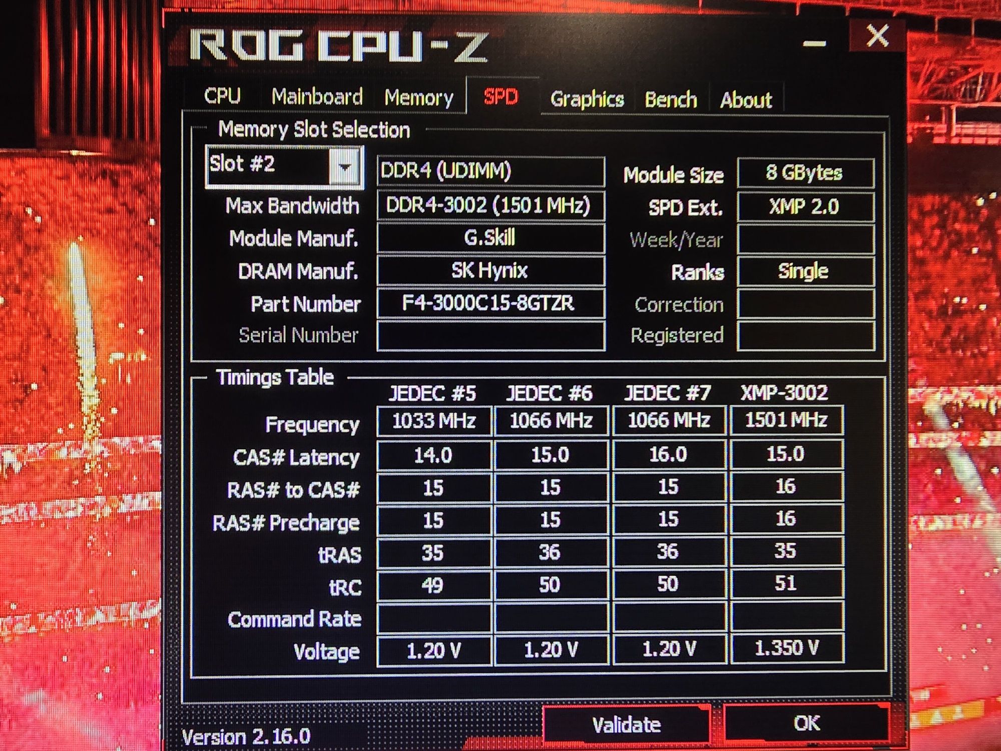 Kit de Memórias DDR4 G Skill RGB 2x8 16gb