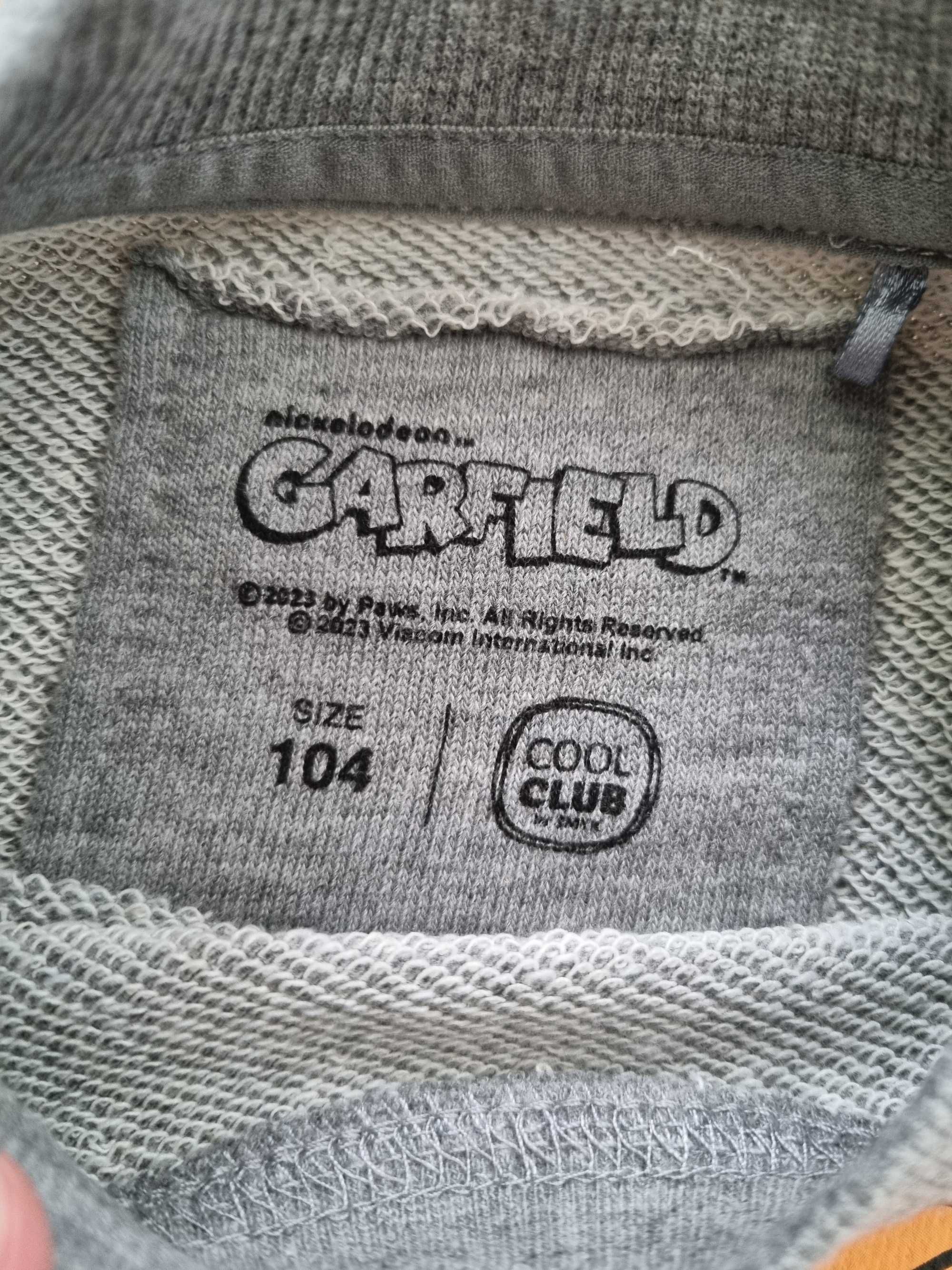Bluza cool club smyk garfield 104 nowa