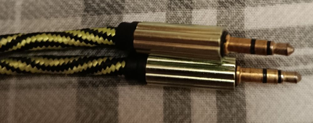 Аудіо подовжувач плетений папа -папа