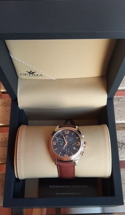 Relógio Homem "Optima Chronograph"