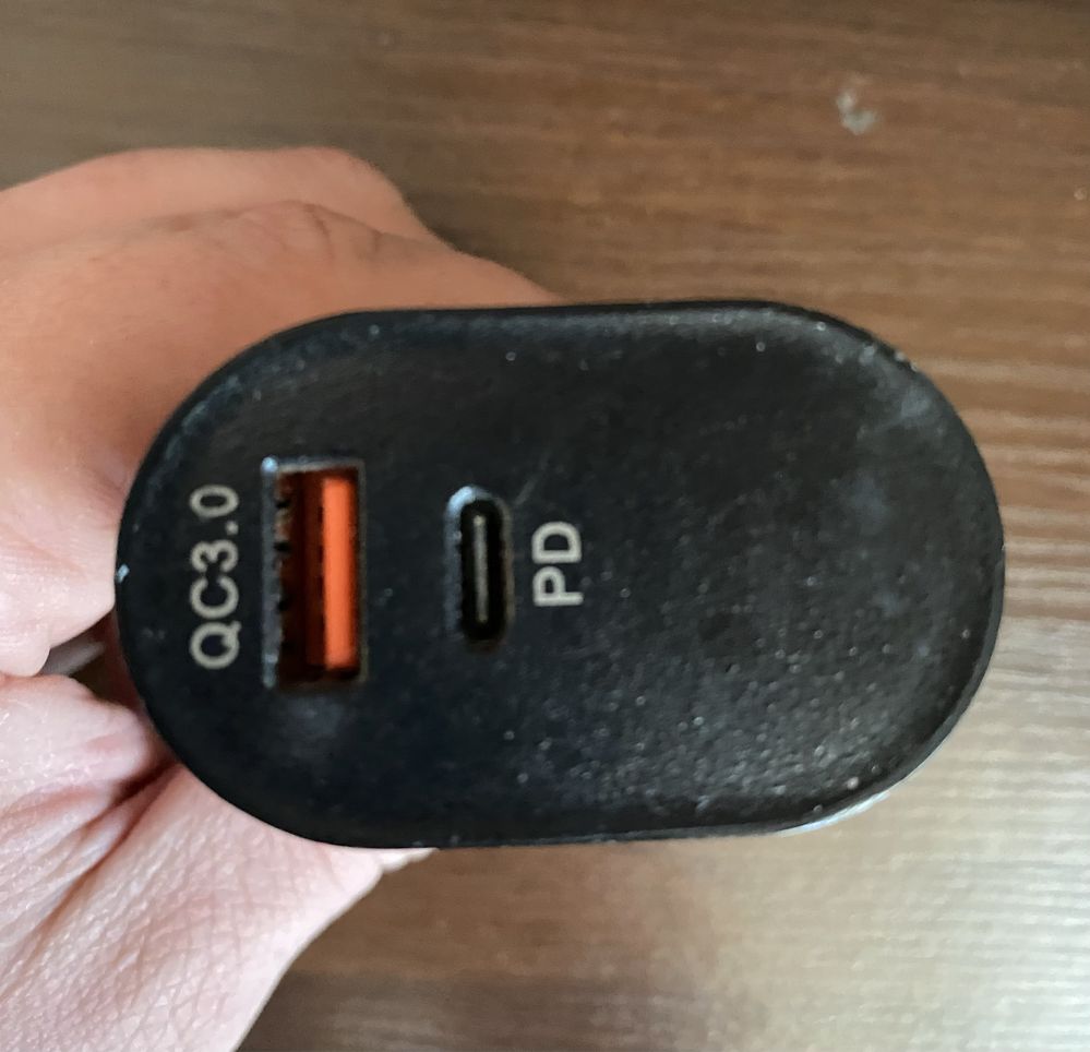 Kostka USB A USB C ładowarka PD QC 3.0