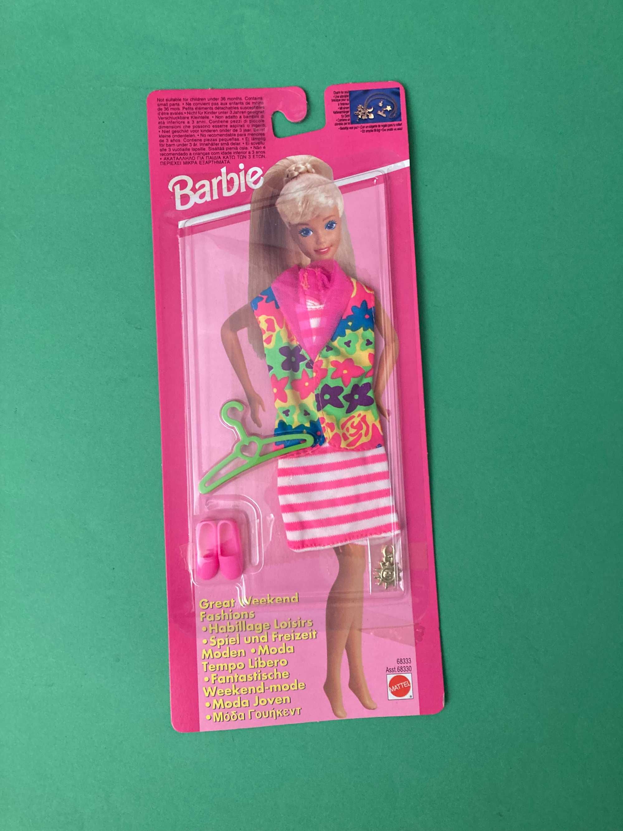 Conjuntos Roupa Barbie Great Weekend Fashions Mattel Anos 90