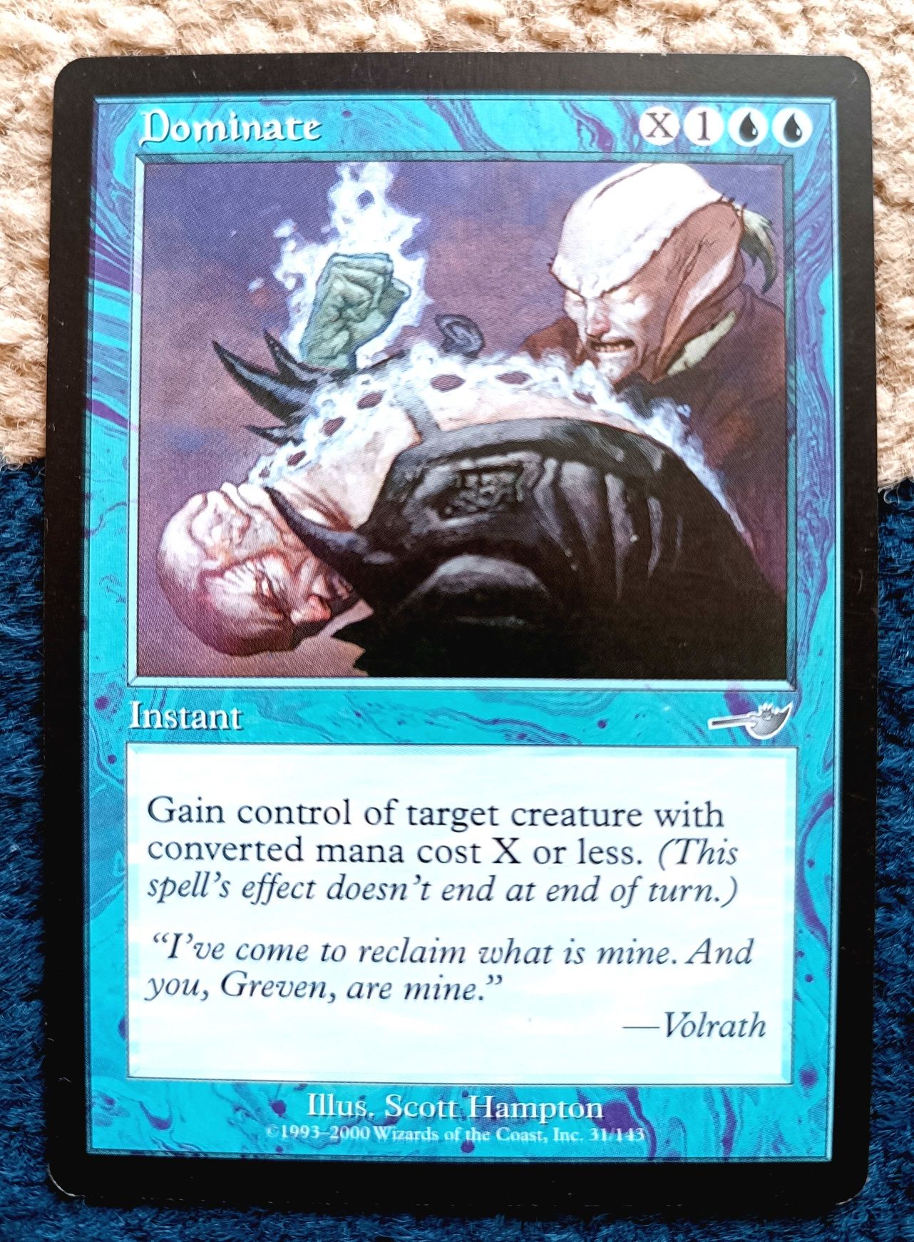 Dominate - Nemesis - Near Mint Magic the Gathering