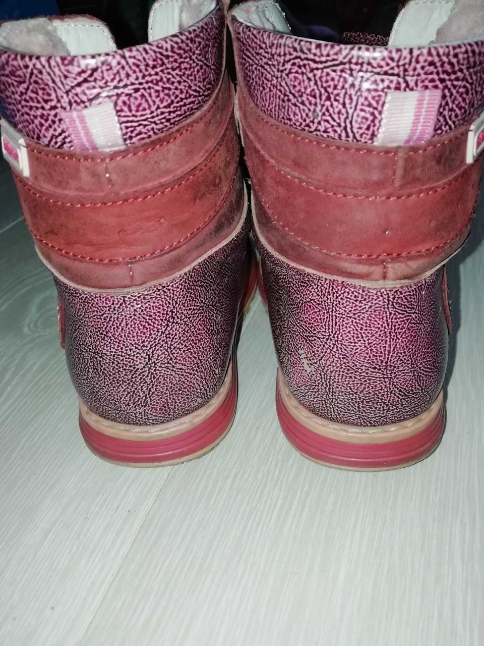 Зимові теплі черевички ботинки ботінки ортопедические зимние сапожки