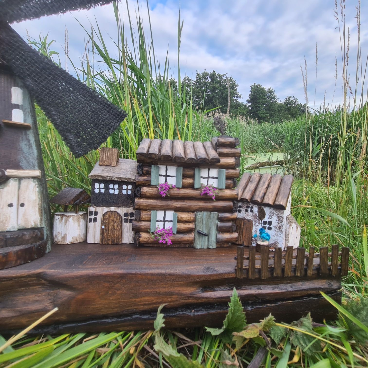 Handmade  półka wieszak