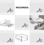 40x60 cm. M A X I M E R A ikea metod utrusta knivshult wysoka szuflada