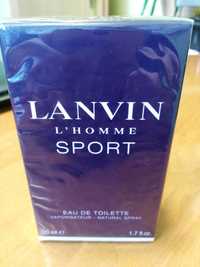 LANVIN zafoliowana woda toaletowa L'Homme sport EDT 50ml