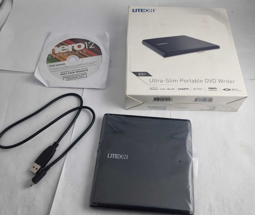 Nagrywarka Zewnętrzna DVD Lite-On ES1 Ultra-slim