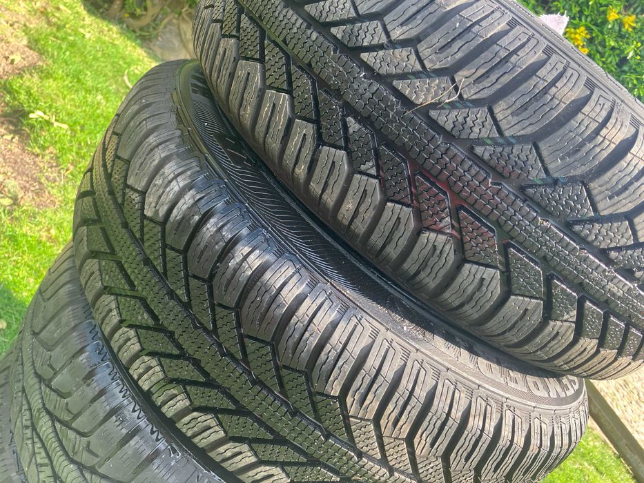 Koła stalowe opony Zimowe 5x110 195/65 R15 6-8 mm bieżnik