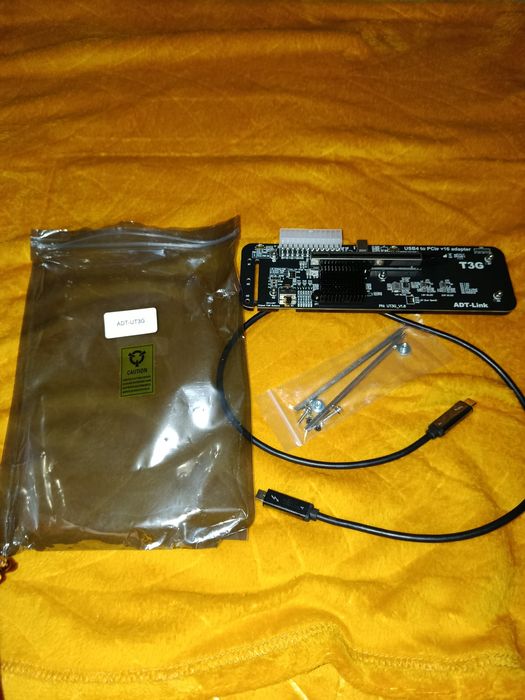 ADT-Link UT3G V1.6 eGPU Adapter USB4 / Thunderbolt 3/4 do PCIe x16