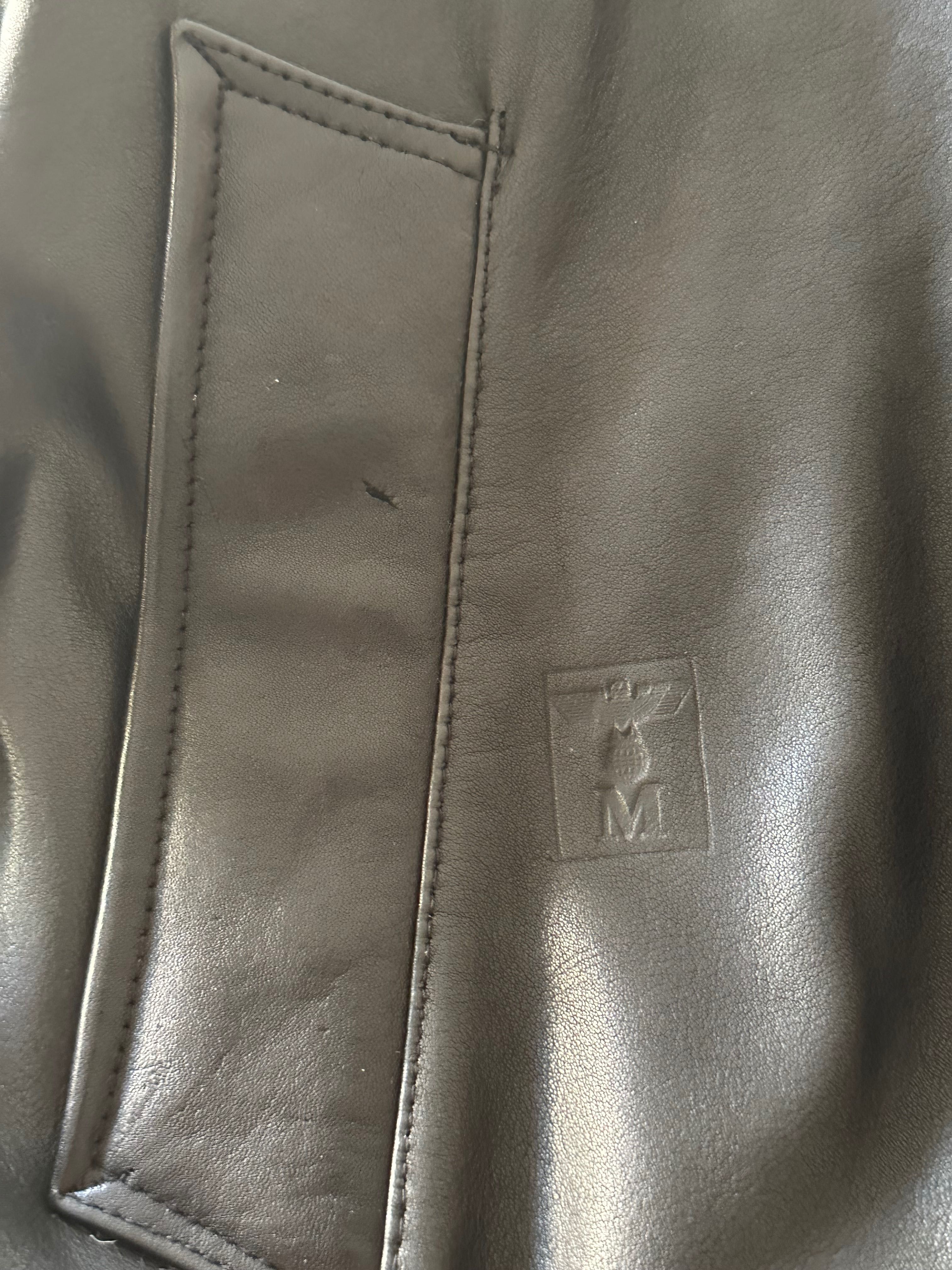 Casaco Peacoat U-Boot Alemão WWII – Couro Legítimo de Touro Argentino