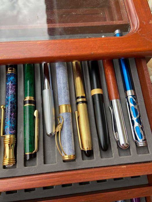 Coleção de Canetas Iridium Point de Tinta Permanente com Expositor