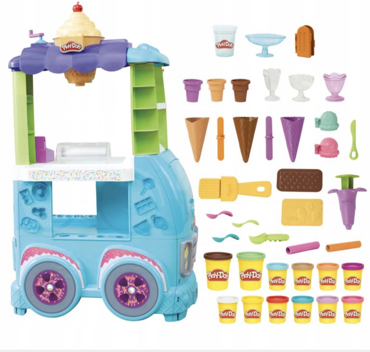 Duża lodziarnia Play Doh stan idealny