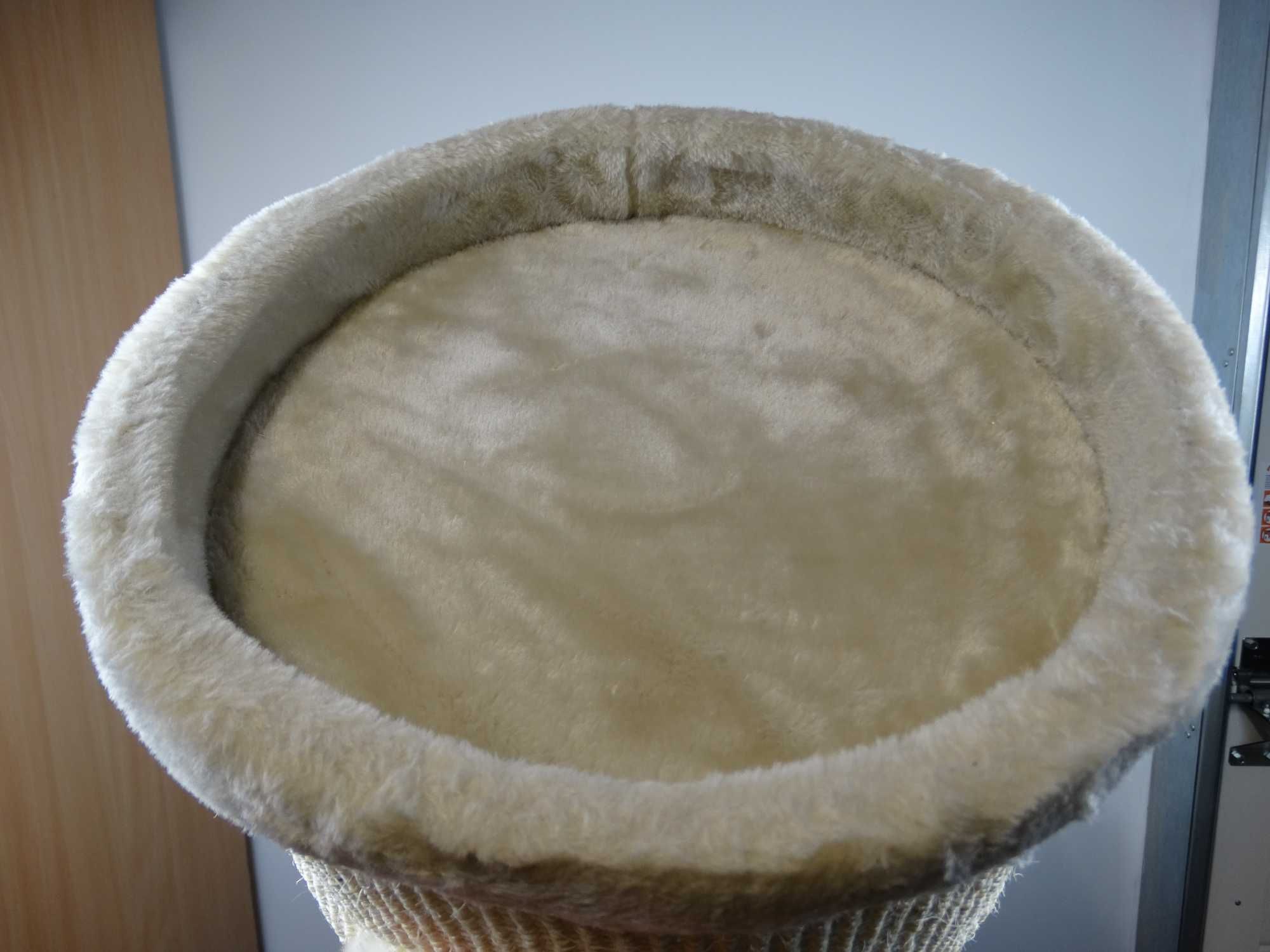 Drapak sizalowy wysoki Lionto, 100 cm szaro-kremowy